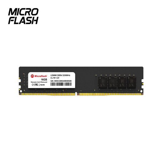 Microflash DDR4 High-Speed Memory 8GB/16GB/32GB | Ultimate Gaming & Productivity Upgrade | Reliable, Low-Latency Performance