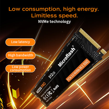 Microflash PCIe 3.0 NVMe Solid State Drive 256GB–2TB | High-Speed Storage Upgrade | Reliable & Durable Performance
