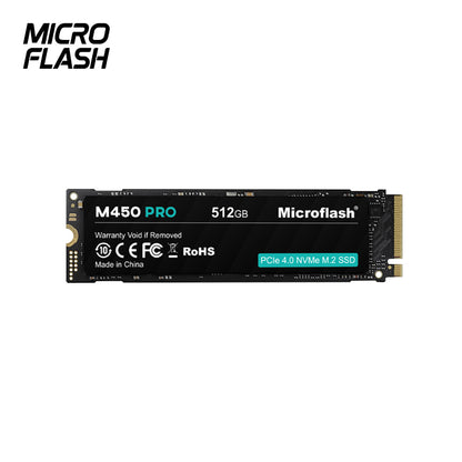 Microflash M450PRO PCIe 4.0 NVMe SSD 512GB–2TB | High-Speed Storage Upgrade | Reliable & Durable Performance