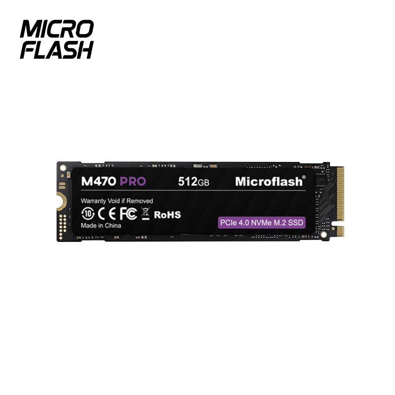 Microflash M470PRO PCIe 4.0 NVMe SSD 1TB–4TB | Flagship Ultra-Speed Storage | Maximum Performance