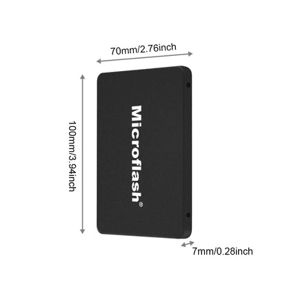 Microflash SATA3.0 Solid State Drive 240GB/256GB/512GB/1TB/2TB | High-Speed Storage Upgrade | Reliable & Durable Performance