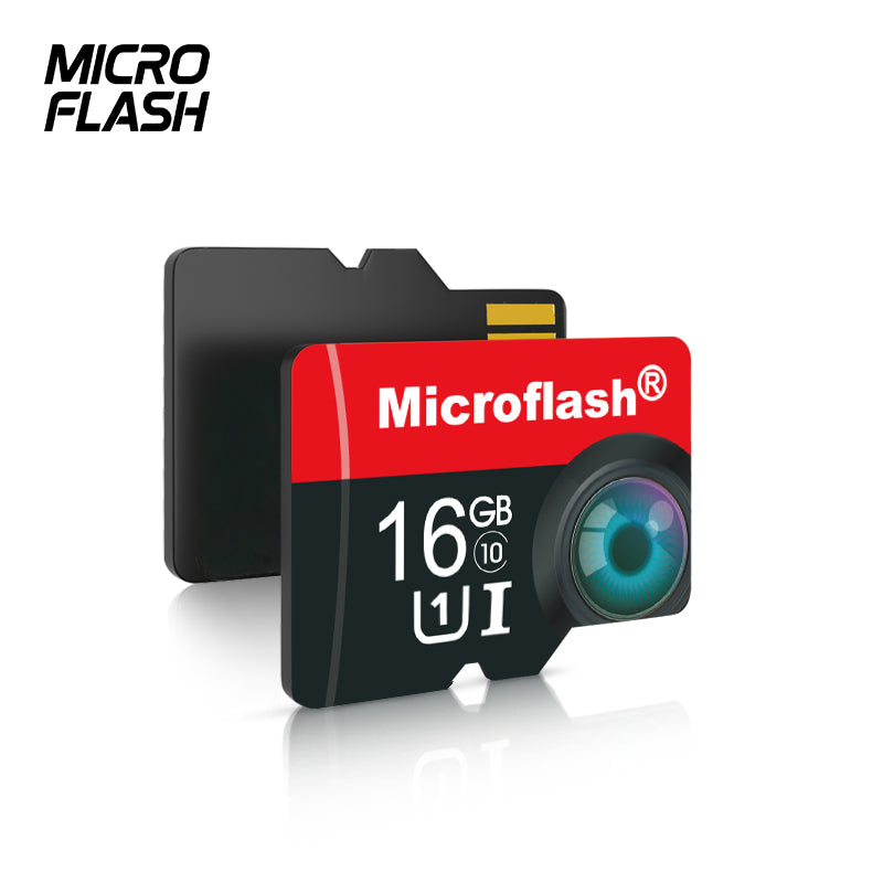 Microflash High-Speed SD / microSD Card – 16GB to 512GB, UHS-I / U1-U3, Class 10, Ideal for 4K Video & DSLR Cameras