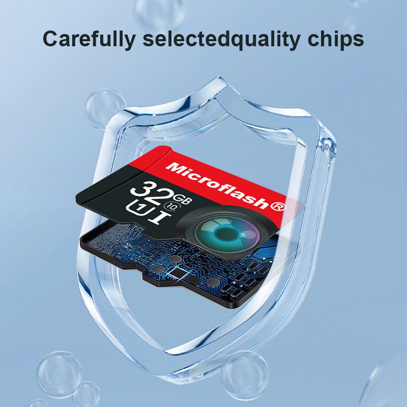 Microflash High-Speed SD / microSD Card – 16GB to 512GB, UHS-I / U1-U3, Class 10, Ideal for 4K Video & DSLR Cameras