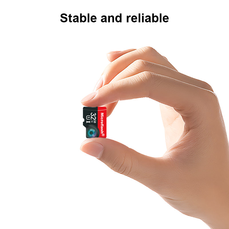 Microflash High-Speed SD / microSD Card – 16GB to 512GB, UHS-I / U1-U3, Class 10, Ideal for 4K Video & DSLR Cameras